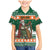 Ireland Christmas Personalized Family Matching Mermaid Dress and Hawaiian Shirt Daidi na Nollag With Irish Harp - Wonder Print Shop
