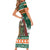 Ireland Christmas Personalized Family Matching Short Sleeve Bodycon Dress and Hawaiian Shirt Daidi na Nollag With Irish Harp - Wonder Print Shop