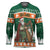 Ireland Christmas Personalized Hockey Jersey Daidi na Nollag With Irish Harp - Wonder Print Shop
