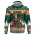 Ireland Christmas Personalized Hoodie Daidi na Nollag With Irish Harp - Wonder Print Shop