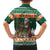 Ireland Christmas Personalized Kid Hawaiian Shirt Daidi na Nollag With Irish Harp - Wonder Print Shop
