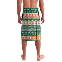 Ireland Christmas Personalized Lavalava Daidi na Nollag With Irish Harp - Wonder Print Shop