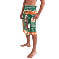 Ireland Christmas Personalized Lavalava Daidi na Nollag With Irish Harp - Wonder Print Shop