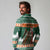 Ireland Christmas Personalized Long Sleeve Polo Shirt Daidi na Nollag With Irish Harp - Wonder Print Shop