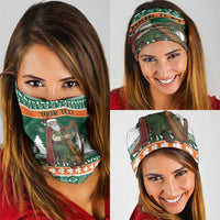Ireland Christmas Personalized Neck Gaiter Daidi na Nollag With Irish Harp - Wonder Print Shop