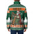 Ireland Christmas Personalized Padded Jacket Daidi na Nollag With Irish Harp - Wonder Print Shop