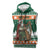 Ireland Christmas Personalized Sleeveless Hoodie Daidi na Nollag With Irish Harp - Wonder Print Shop