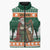 Ireland Christmas Personalized Sleeveless Puffer Jacket Daidi na Nollag With Irish Harp - Wonder Print Shop