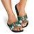 Ireland Christmas Personalized Slide Sandals Daidi na Nollag With Irish Harp - Wonder Print Shop