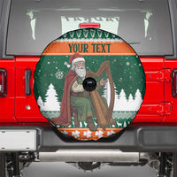 Ireland Christmas Personalized Spare Tire Cover Daidi na Nollag With Irish Harp - Wonder Print Shop