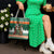 Ireland Christmas Personalized Tote Bag Daidi na Nollag With Irish Harp - Wonder Print Shop