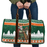 Ireland Christmas Personalized Travel Bag Daidi na Nollag With Irish Harp - Wonder Print Shop