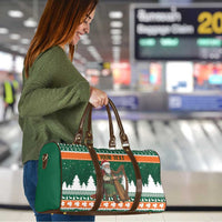 Ireland Christmas Personalized Travel Bag Daidi na Nollag With Irish Harp - Wonder Print Shop