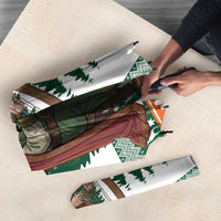 Ireland Christmas Personalized Umbrella Daidi na Nollag With Irish Harp - Wonder Print Shop