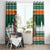 Ireland Christmas Personalized Window Curtain Daidi na Nollag With Irish Harp - Wonder Print Shop