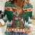 Ireland Christmas Personalized Women Casual Shirt Daidi na Nollag With Irish Harp - Wonder Print Shop