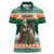 Ireland Christmas Personalized Women Polo Shirt Daidi na Nollag With Irish Harp - Wonder Print Shop