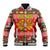 Personalized Portugal Christmas Baseball Jacket Coat Of Arms - Feliz Natal - Wonder Print Shop