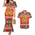 Personalized Portugal Christmas Couples Matching Mermaid Dress and Hawaiian Shirt Coat Of Arms - Feliz Natal - Wonder Print Shop