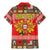 Personalized Portugal Christmas Family Matching Mermaid Dress and Hawaiian Shirt Coat Of Arms - Feliz Natal - Wonder Print Shop