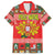 Personalized Portugal Christmas Family Matching Off The Shoulder Long Sleeve Dress and Hawaiian Shirt Coat Of Arms - Feliz Natal - Wonder Print Shop