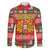 Personalized Portugal Christmas Family Matching Off The Shoulder Long Sleeve Dress and Hawaiian Shirt Coat Of Arms - Feliz Natal - Wonder Print Shop