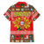 Personalized Portugal Christmas Family Matching Off Shoulder Maxi Dress and Hawaiian Shirt Coat Of Arms - Feliz Natal - Wonder Print Shop