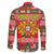 Personalized Portugal Christmas Family Matching Off Shoulder Maxi Dress and Hawaiian Shirt Coat Of Arms - Feliz Natal - Wonder Print Shop