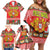 Personalized Portugal Christmas Family Matching Off Shoulder Short Dress and Hawaiian Shirt Coat Of Arms - Feliz Natal - Wonder Print Shop
