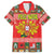 Personalized Portugal Christmas Family Matching Off Shoulder Short Dress and Hawaiian Shirt Coat Of Arms - Feliz Natal - Wonder Print Shop