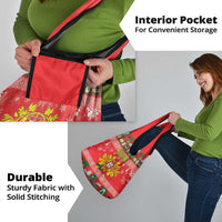 Personalized Portugal Christmas Grocery Bag Coat Of Arms - Feliz Natal