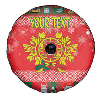 Personalized Portugal Christmas Spare Tire Cover Coat Of Arms - Feliz Natal - Wonder Print Shop