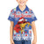 Personalized Puerto Rico Christmas Kid Hawaiian Shirt Coqui With Red Maga Flower - Wonder Print Shop