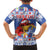 Personalized Puerto Rico Christmas Kid Hawaiian Shirt Coqui With Red Maga Flower - Wonder Print Shop