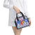 Personalized Puerto Rico Christmas Shoulder Handbag Coqui With Red Maga Flower