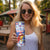 Personalized Puerto Rico Christmas Skinny Tumbler Coqui With Red Maga Flower - Wonder Print Shop