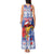 Personalized Puerto Rico Christmas Tank Maxi Dress Coqui With Red Maga Flower - Wonder Print Shop