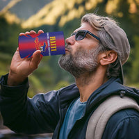 Haiti Pride Personalized 4 in 1 Can Cooler Tumbler Neg Marron Haitian Heritage - Wonder Print Shop