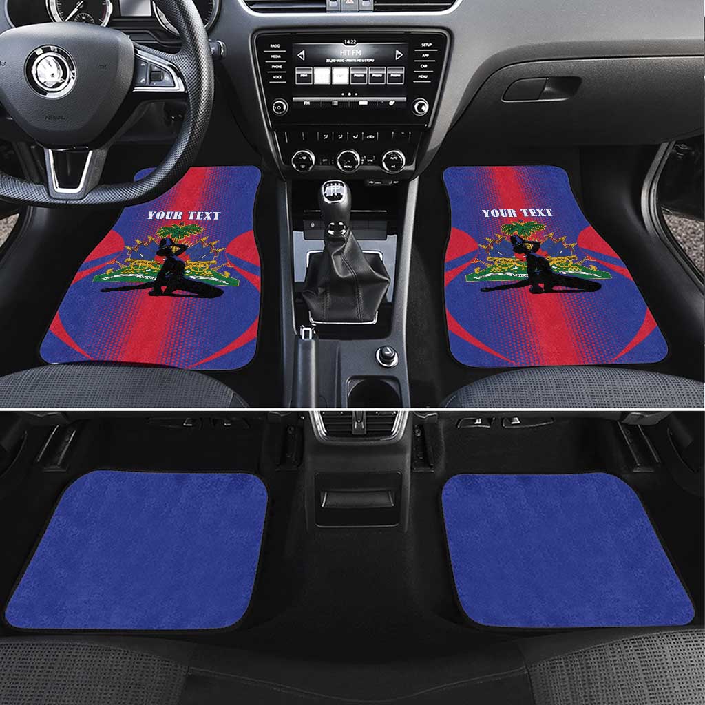 Haiti Pride Personalized Car Mats Neg Marron Haitian Heritage - Wonder Print Shop