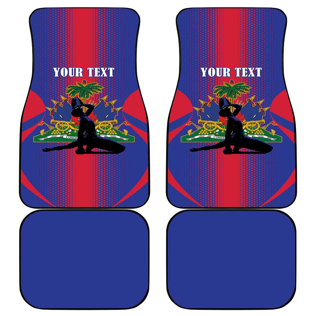 Haiti Pride Personalized Car Mats Neg Marron Haitian Heritage - Wonder Print Shop