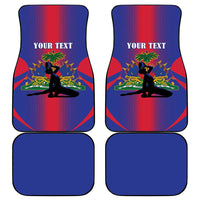 Haiti Pride Personalized Car Mats Neg Marron Haitian Heritage - Wonder Print Shop