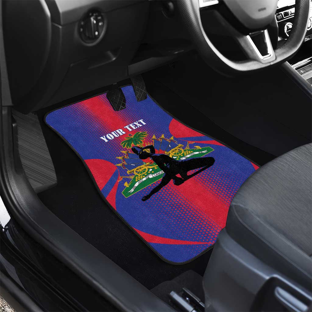 Haiti Pride Personalized Car Mats Neg Marron Haitian Heritage - Wonder Print Shop