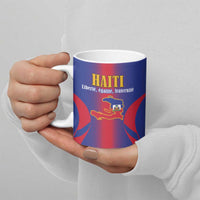 Haiti Pride Personalized Ceramic Mug Neg Marron Haitian Heritage - Wonder Print Shop