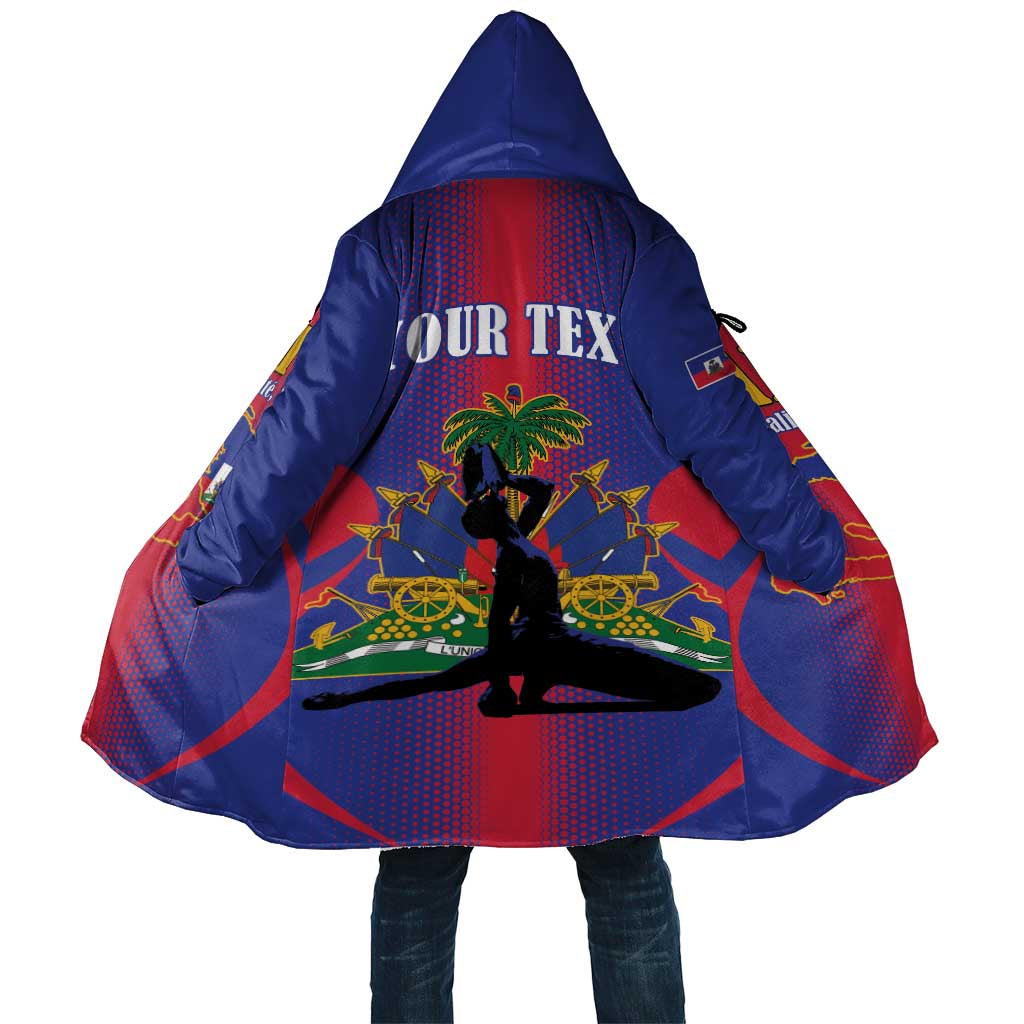 Haiti Pride Personalized Cloak Neg Marron Haitian Heritage - Wonder Print Shop