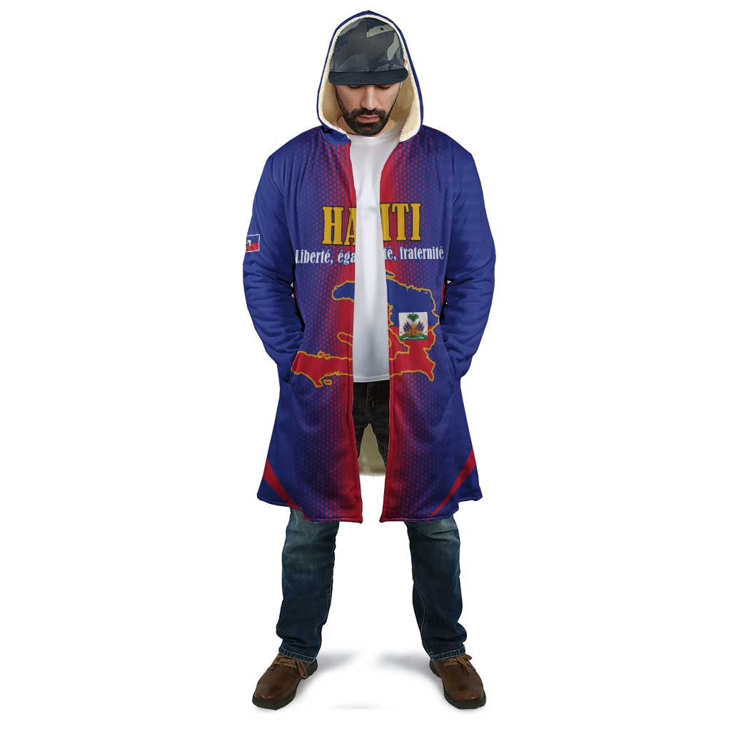 Haiti Pride Personalized Cloak Neg Marron Haitian Heritage - Wonder Print Shop