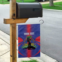 Haiti Pride Personalized Garden Flag Neg Marron Haitian Heritage - Wonder Print Shop