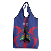 Haiti Pride Personalized Grocery Bag Neg Marron Haitian Heritage - Wonder Print Shop