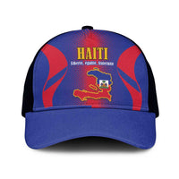 Haiti Pride Mesh Trucker Cap Neg Marron Haitian Heritage - Wonder Print Shop