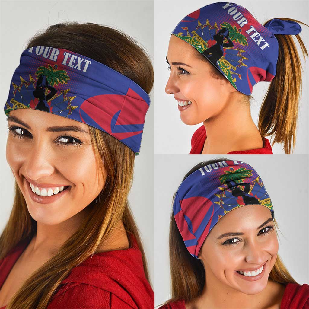 Haiti Pride Personalized Neck Gaiter Neg Marron Haitian Heritage - Wonder Print Shop