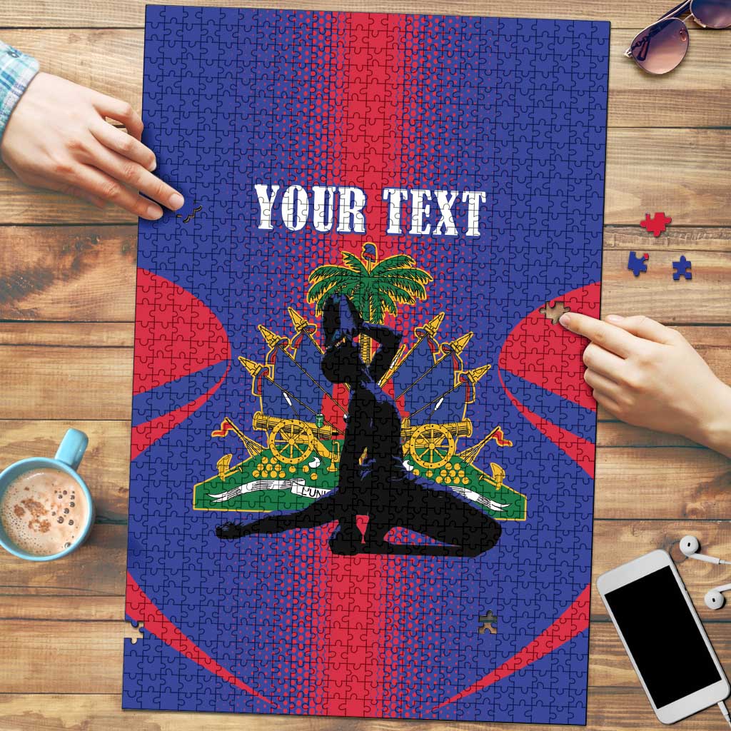 Haiti Pride Personalized Puzzle Neg Marron Haitian Heritage - Wonder Print Shop